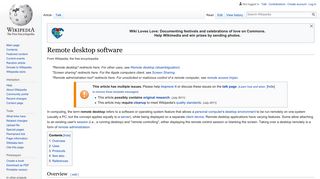 Remote desktop software - Wikipedia