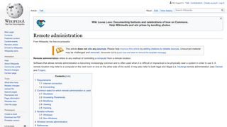 Remote administration - Wikipedia