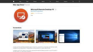 Microsoft Remote Desktop 10 on the Mac App Store - iTunes - Apple
