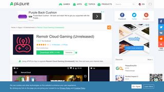 Remotr Cloud Gaming (Unreleased) for Android - APK Download