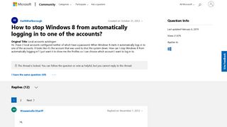 How to stop Windows 8 from automatically logging in to one of the ...