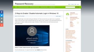 2 Ways to Enable / Disable Automatic Login in Windows 10 ...