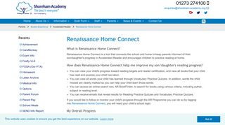 Renaissance Home Connect - Shoreham Academy