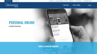 Personal Online & Mobile Banking › Renasant Bank
