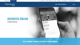 Business Online & Mobile Banking - Renasant Bank
