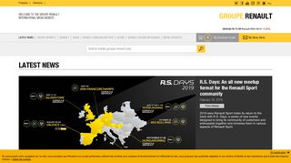 Home - Groupe Renault - Media Website
