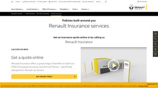Renault Insurance | Warranty & insurance | Services | Renault UK