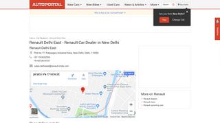 Renault Delhi East - Renault Dealer, Patparganj Industrial Area,New ...