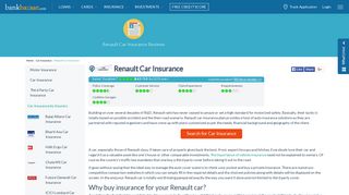 Renault Car Insurance Online in India, 26 Jan 2019 - BankBazaar