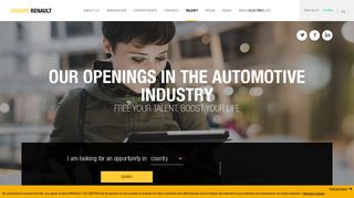 Our openings in the automotive industry - Groupe Renault