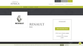 Renault - Careers in Africa