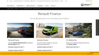 Renault Finance | Services | Renault UK