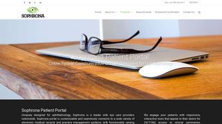 Patient Portal Ophthalmology Software by Sophrona