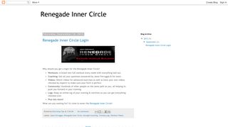 Renegade Inner Circle