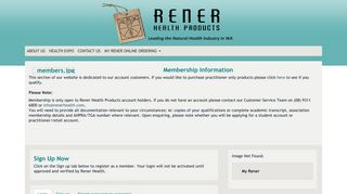 Members Corner - Rener Health Products