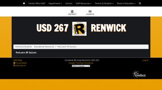 Renwick USD 267 - RenLearn AR Quizzes