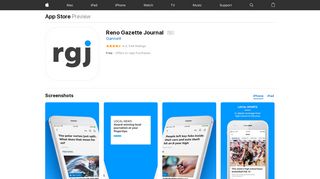 Reno Gazette Journal on the App Store - iTunes - Apple