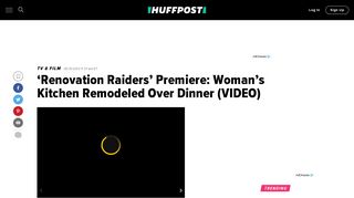 'Renovation Raiders' Premiere: Woman's Kitchen Remodeled Over ...