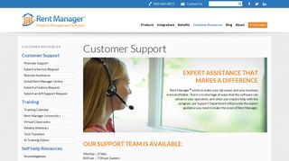 Customer Support | Rent Manager