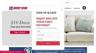 Rent One: Rent To Own Furniture, Electronic & Appliance Rental