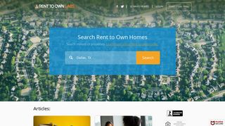 RentToOwnLabs.com: Rent to Own Homes Free Listings
