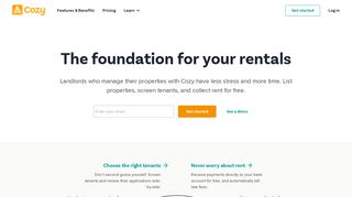 Cozy: Free property management software | Online rent collection ...