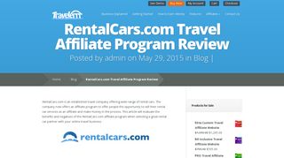 RentalCars.com Travel Affiliate Program Review | Travelerrr.com