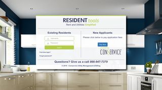 Resident Tools: Login