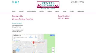 Contact Us - Rental Network El Paso