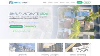 Rentec Direct: #1 Rated Property Management Solutions & Software