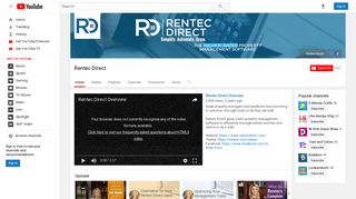 Rentec Direct - YouTube