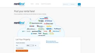 Post an apartment or rental house listing - RentLinx