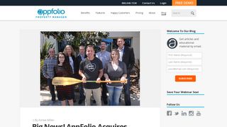 Big News! AppFolio Acquires Premier Rental Housing Syndicator ...