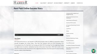 Rent Paid Online Success Stories - Harrier Information Systems Pvt. Ltd.