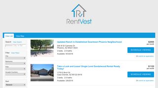 RentVest 's Available Rentals - Tenant Turner