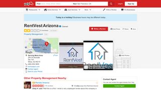RentVest Arizona - Property Management - 2812 N Norwalk, Mesa, AZ ...