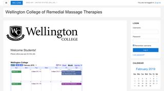 Wellington College of Remedial Massage Therapies - RenWeb