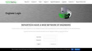 Engineer Login - Repairtech Services (UK) Limited