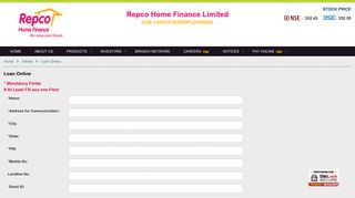 Loan Online - Repco Home Finance