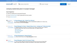 All Jobs Repherrals Jobs | Recruit.net