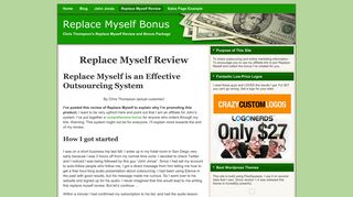 Replace Myself Review - Replace Myself Bonus