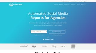 Social Media Reports - ReportGarden