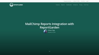 MailChimp Reports Integration with ReportGarden