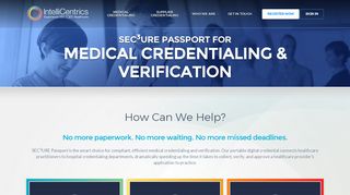 Medical Credentialing - IntelliCentrics