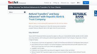 Republic Bank - TaxAct