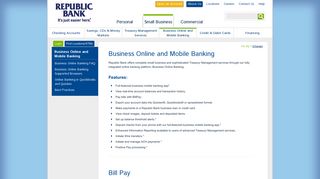 Small Business - Business Online and Mobile Banking | Republic Bank