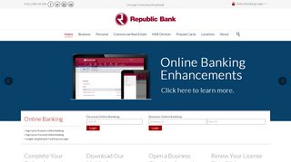 Republic Bank: Home