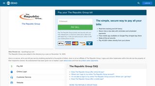 The Republic Group: Login, Bill Pay, Customer Service and Care Sign-In