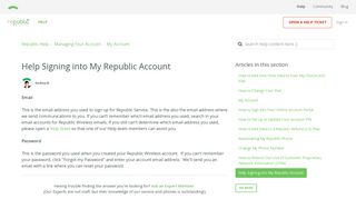 Help Signing into My Republic Account – Republic Help