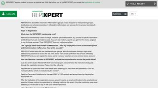 FAQ - REPXPERT Site BE